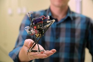 Record di salto verticale per un piccolo robot